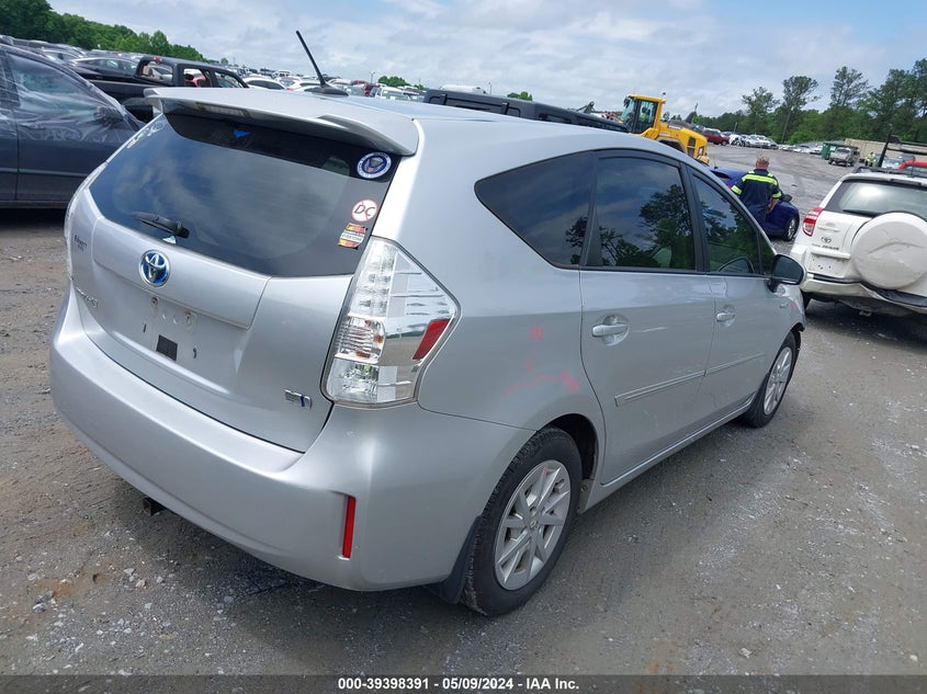 2013 Toyota Prius V Three VIN: JTDZN3EU0D3206414 Lot: 39398391