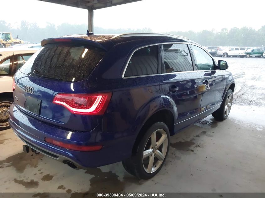 2012 Audi Q7 3.0T S Line Prestige VIN: WA1DGBFE3CD008449 Lot: 39398404