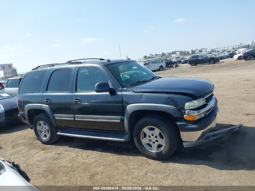 2005 Chevrolet Tahoe Lt VIN: 1GNEC13T95R118437 Lot: 39398414