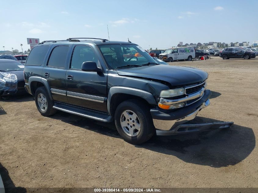 2005 Chevrolet Tahoe Lt VIN: 1GNEC13T95R118437 Lot: 39398414