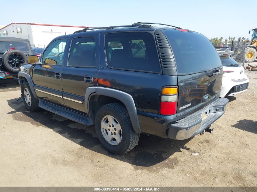 2005 Chevrolet Tahoe Lt VIN: 1GNEC13T95R118437 Lot: 39398414