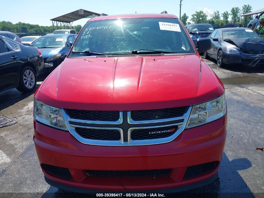 2016 Dodge Journey Se VIN: 3C4PDCAB2GT166585 Lot: 39398417