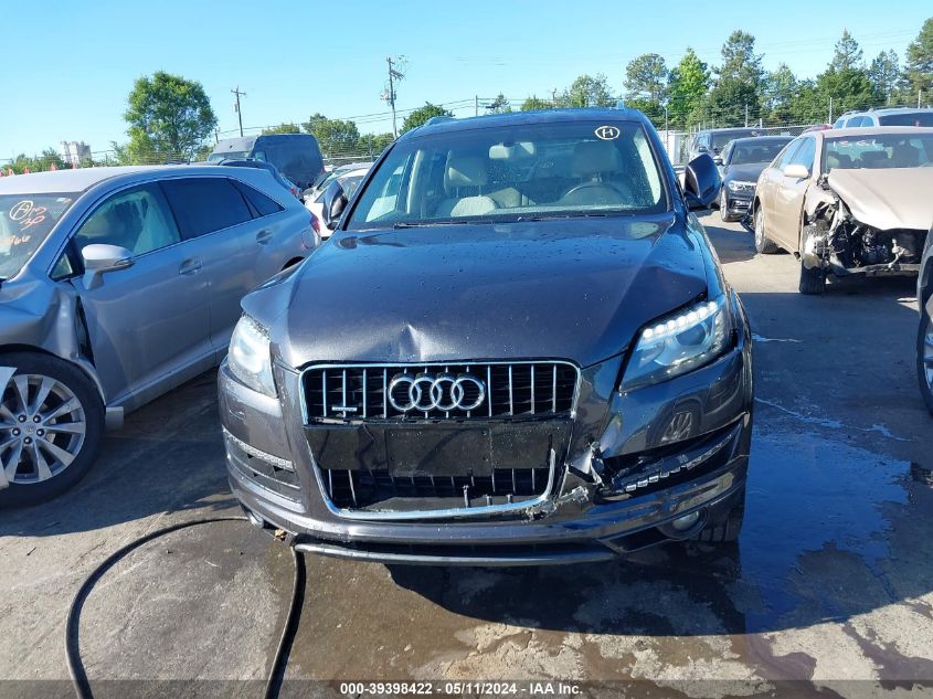 2015 Audi Q7 3.0T Premium VIN: WA1CGAFE0FD006216 Lot: 39398422