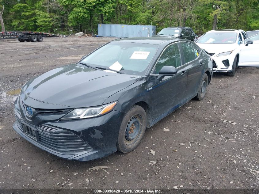 2018 Toyota Camry Hybrid Le VIN: 4T1B31HK5JU004384 Lot: 39398428