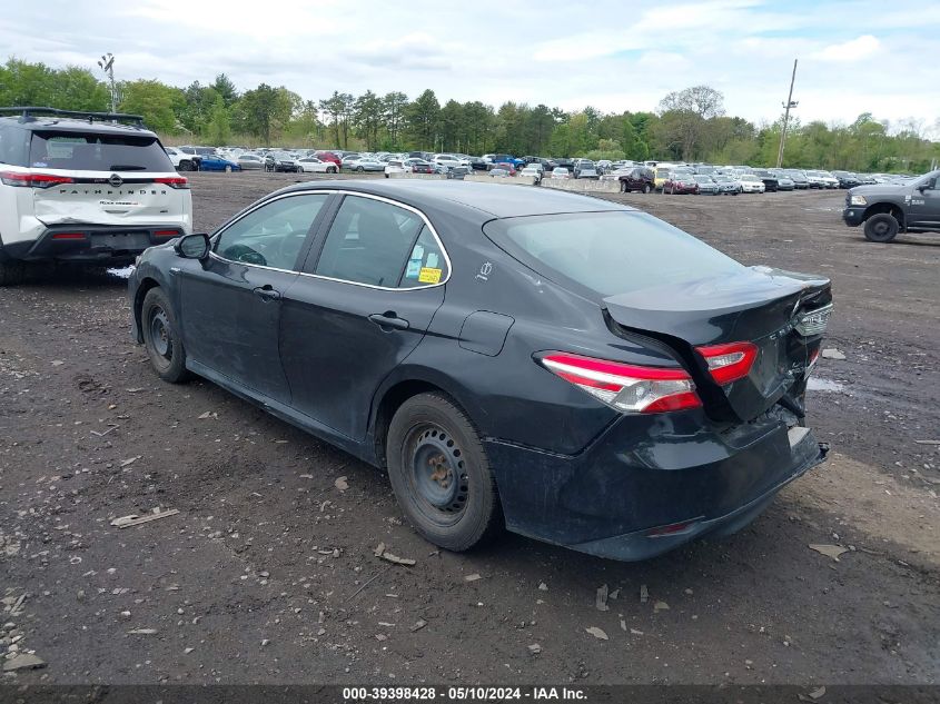 2018 Toyota Camry Hybrid Le VIN: 4T1B31HK5JU004384 Lot: 39398428