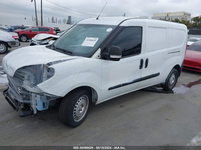 2020 Ram Promaster City Tradesman VIN: ZFBHRFAB5L6S01537 Lot: 39398429