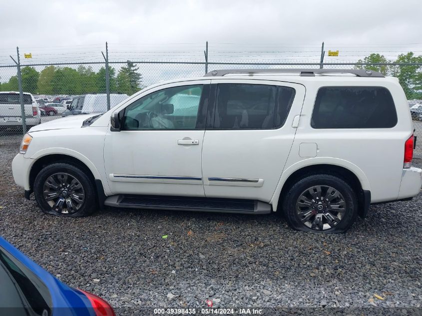 2015 Nissan Armada Platinum VIN: 5N1AA0NE8FN605154 Lot: 39398435