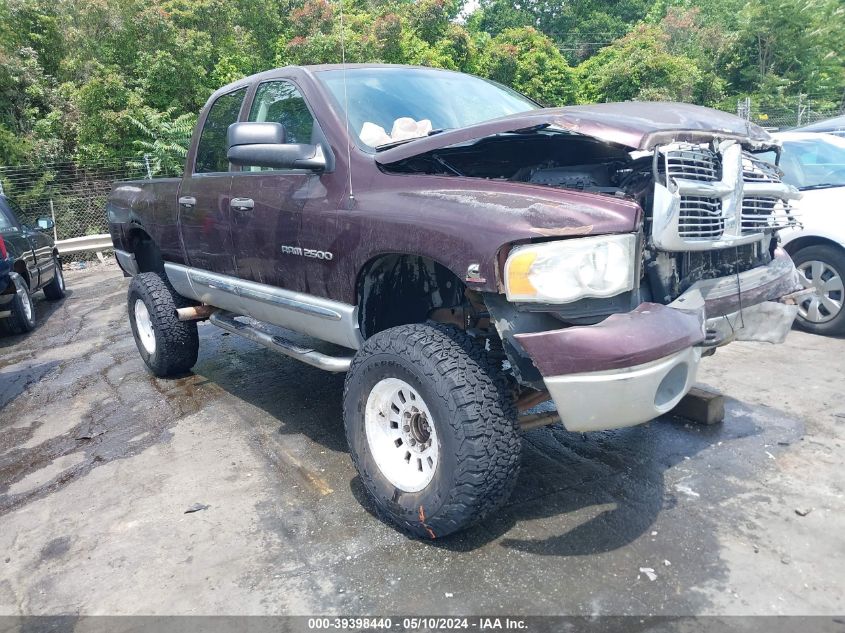 2004 Dodge Ram 2500 Slt/Laramie VIN: 3D7KU28C64G135353 Lot: 39398440