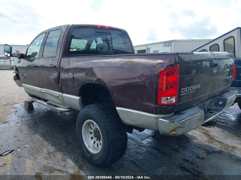 2004 Dodge Ram 2500 Slt/Laramie VIN: 3D7KU28C64G135353 Lot: 39398440