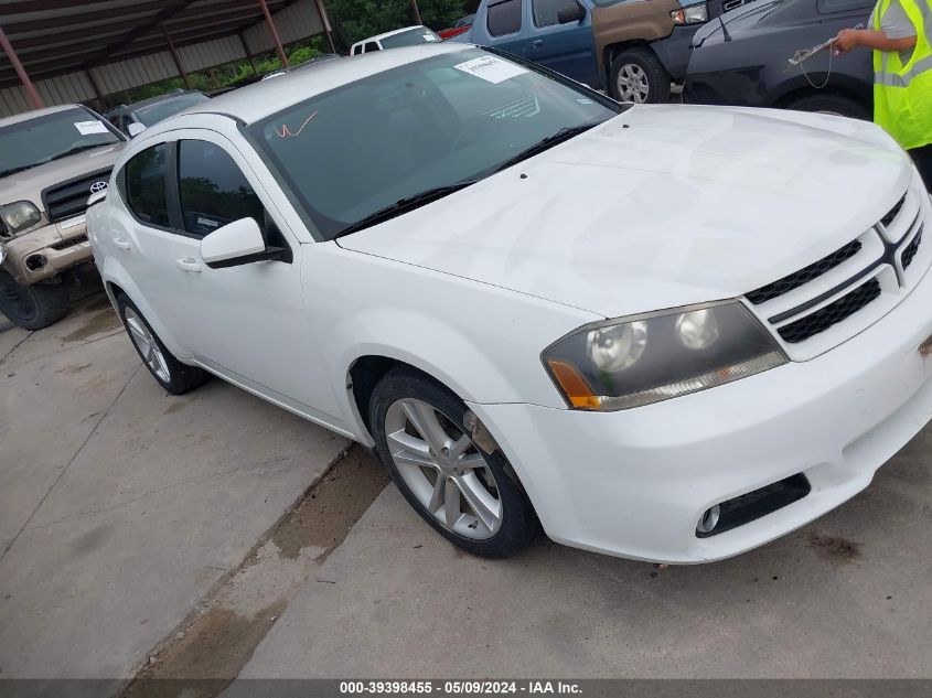 2014 Dodge Avenger Sxt VIN: 1C3CDZCB9EN111440 Lot: 39398455