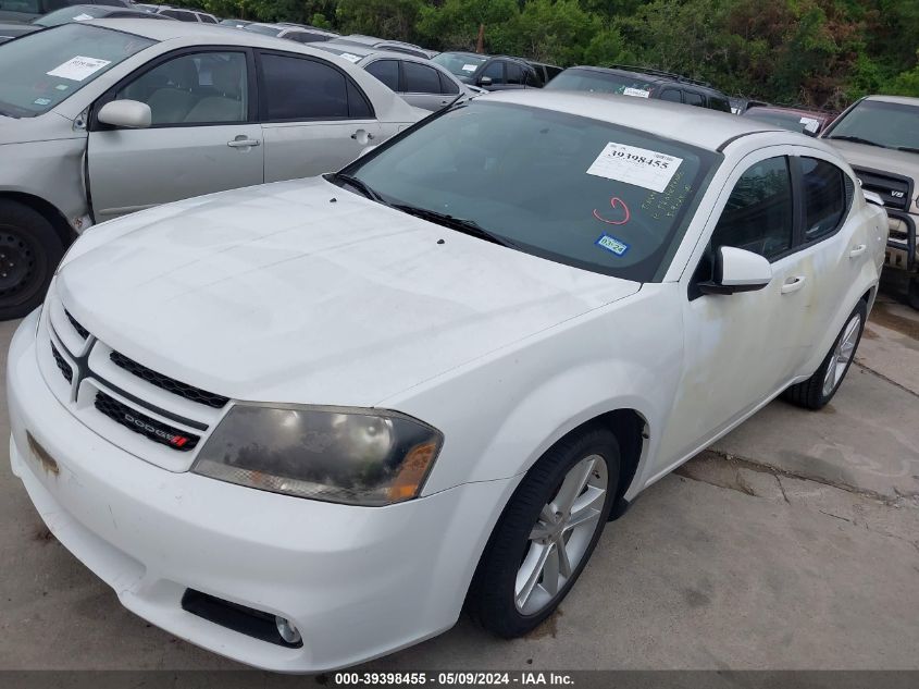 2014 Dodge Avenger Sxt VIN: 1C3CDZCB9EN111440 Lot: 39398455