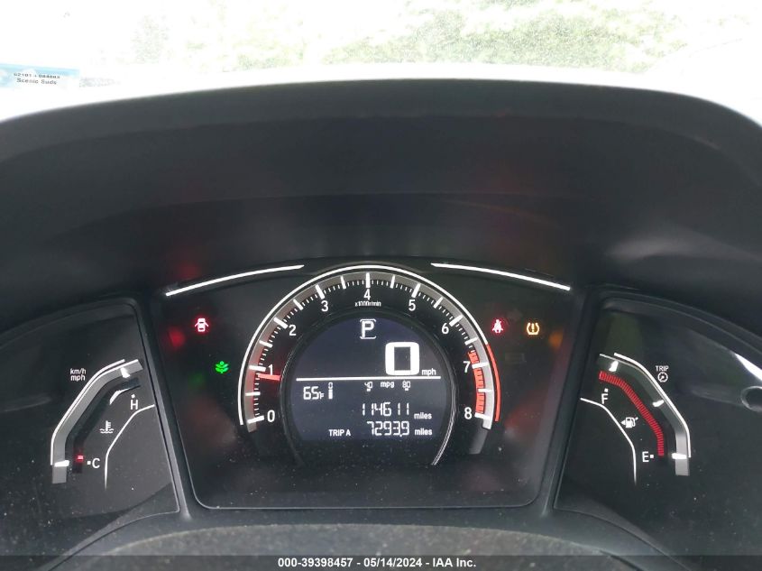 19XFC2F54HE024854 2017 Honda Civic Lx