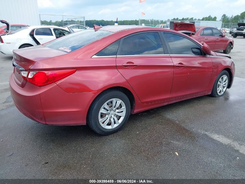 2012 Hyundai Sonata Gls VIN: 5NPEB4AC5CH380265 Lot: 39398459