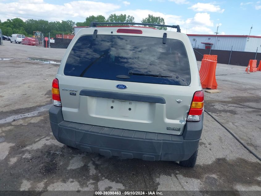 2005 Ford Escape Xlt VIN: 1FMYU93135KD54960 Lot: 39398463