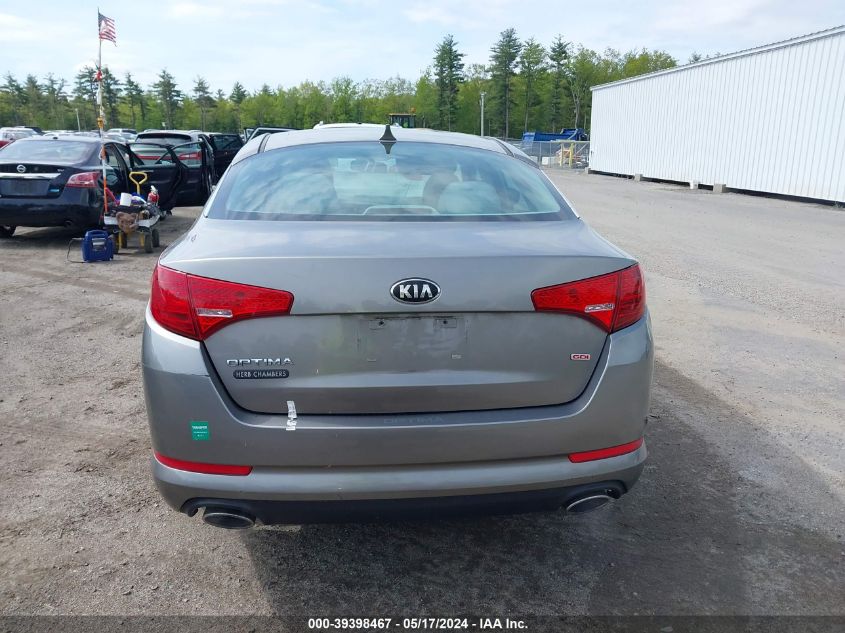 2013 Kia Optima Lx VIN: 5XXGM4A76DG135610 Lot: 39398467