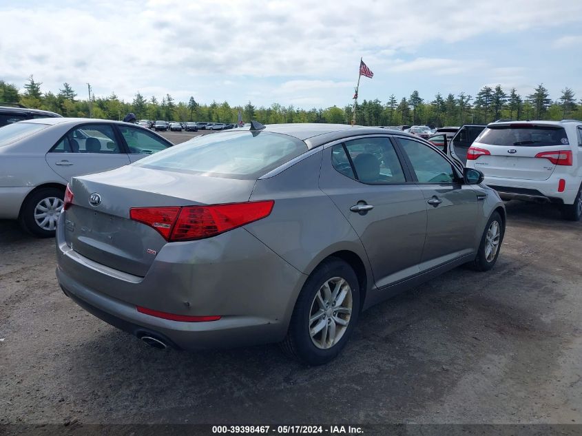 2013 Kia Optima Lx VIN: 5XXGM4A76DG135610 Lot: 39398467