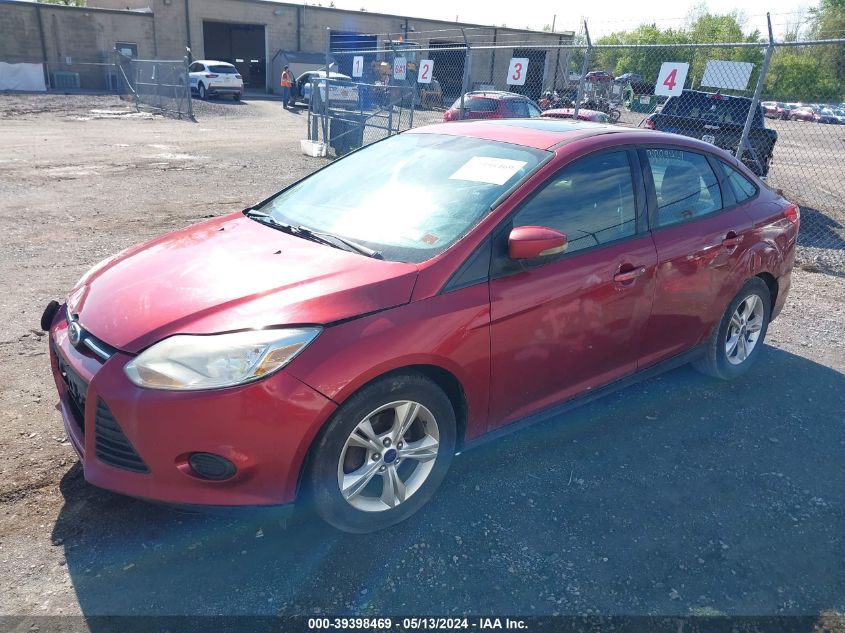 2013 Ford Focus Se VIN: 1FADP3F25DL180402 Lot: 39398469