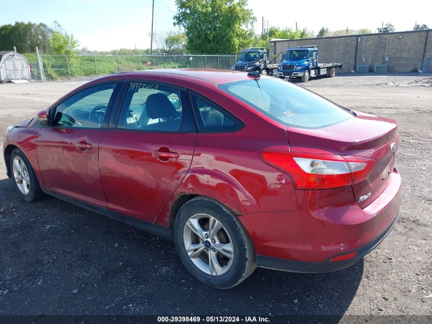 2013 Ford Focus Se VIN: 1FADP3F25DL180402 Lot: 39398469