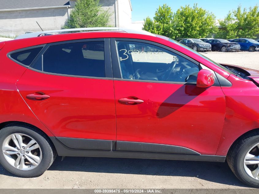 2010 Hyundai Tucson Gls VIN: KM8JUCAC4AU021877 Lot: 39398475