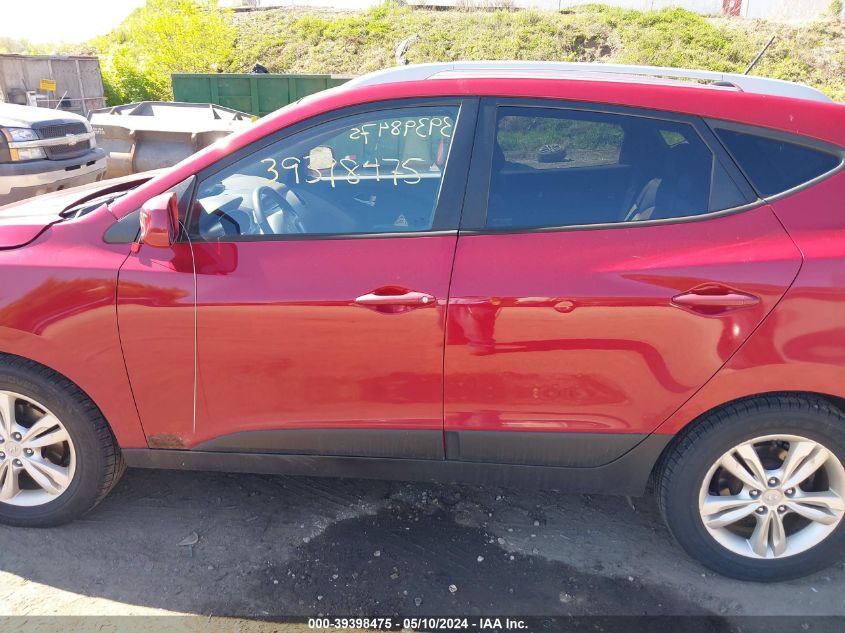 2010 Hyundai Tucson Gls VIN: KM8JUCAC4AU021877 Lot: 39398475