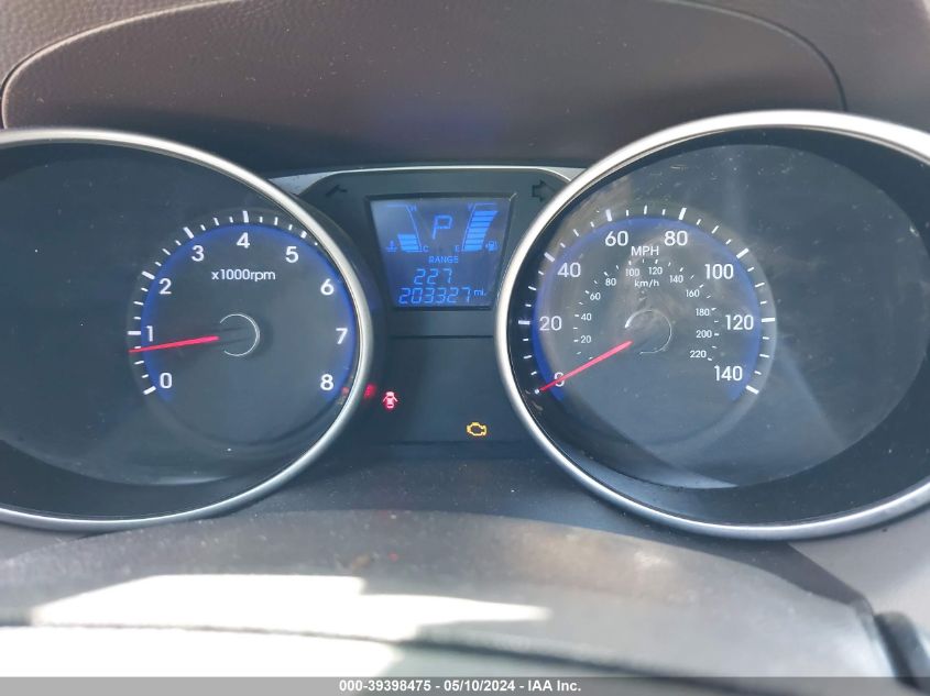 2010 Hyundai Tucson Gls VIN: KM8JUCAC4AU021877 Lot: 39398475