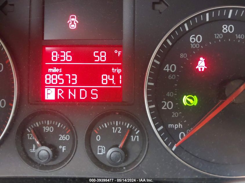 2006 Volkswagen Jetta 2.5 VIN: 3VWSF71K96M775898 Lot: 39398477