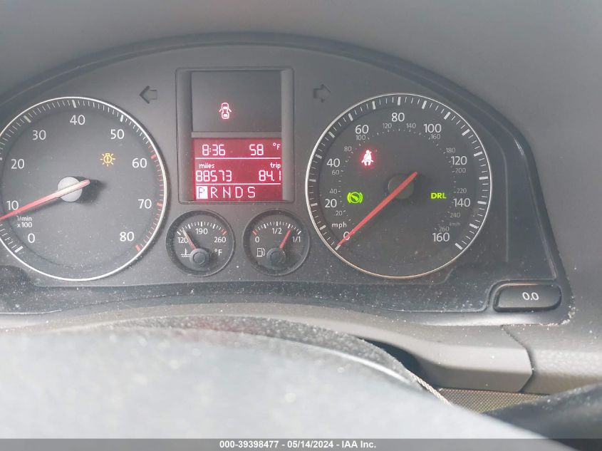 2006 Volkswagen Jetta 2.5 VIN: 3VWSF71K96M775898 Lot: 39398477