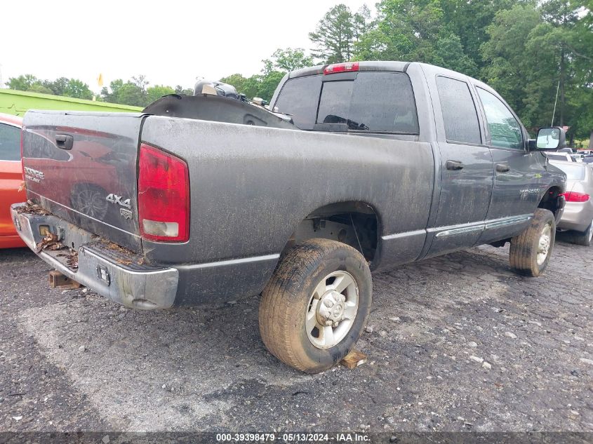 2004 Dodge Ram 2500 Slt/Laramie VIN: 1D7KU28D84J111949 Lot: 39398479