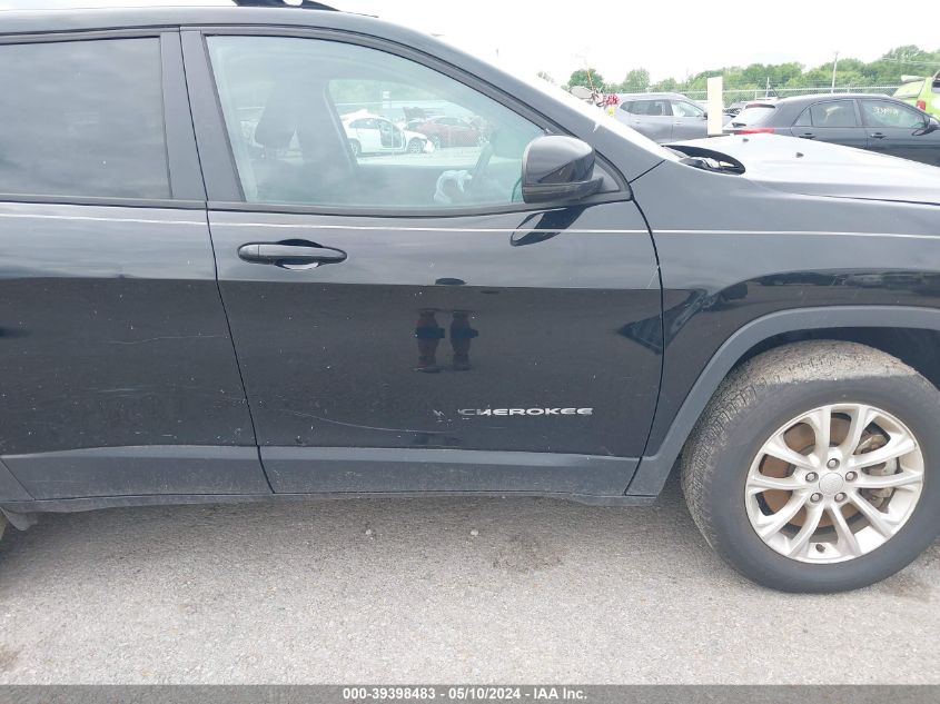 2021 Jeep Cherokee Latitude 4X4 VIN: 1C4PJMCB6MD188876 Lot: 39398483