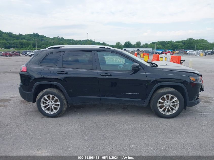 2021 Jeep Cherokee Latitude 4X4 VIN: 1C4PJMCB6MD188876 Lot: 39398483