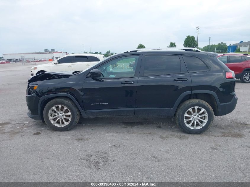 2021 Jeep Cherokee Latitude 4X4 VIN: 1C4PJMCB6MD188876 Lot: 39398483