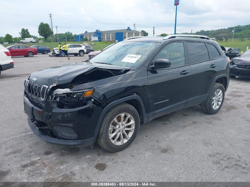 2021 Jeep Cherokee Latitude 4X4 VIN: 1C4PJMCB6MD188876 Lot: 39398483