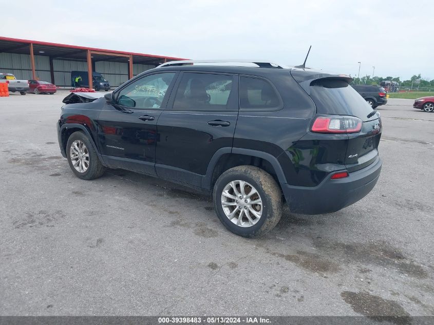 2021 Jeep Cherokee Latitude 4X4 VIN: 1C4PJMCB6MD188876 Lot: 39398483