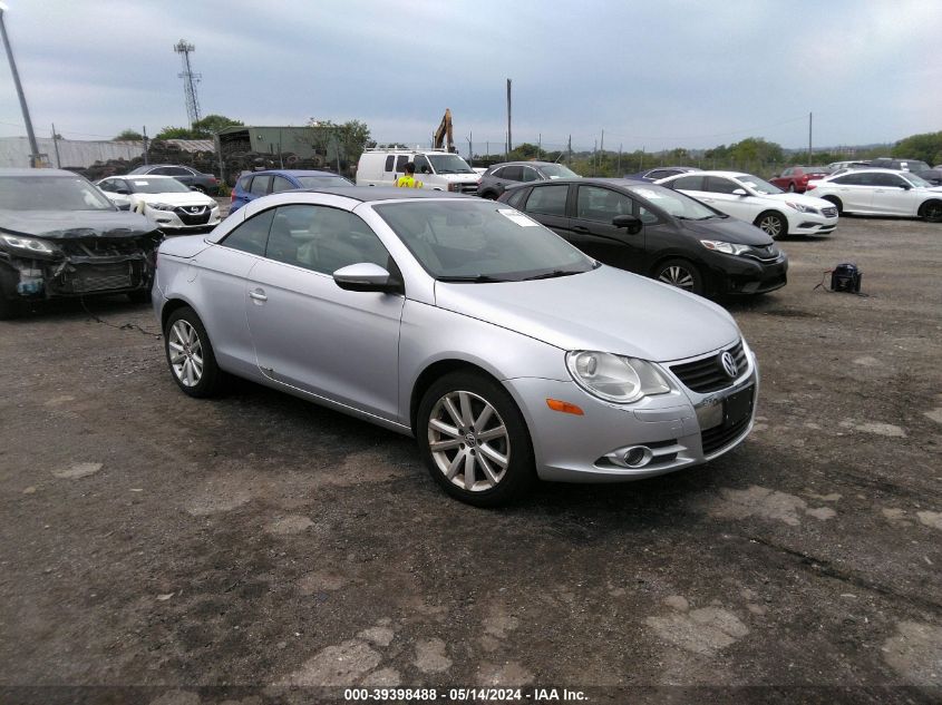 2011 Volkswagen Eos Komfort VIN: WVWBA7AH4BV000284 Lot: 39398488