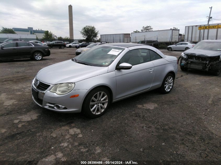 2011 Volkswagen Eos Komfort VIN: WVWBA7AH4BV000284 Lot: 39398488