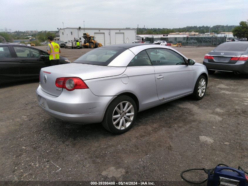 2011 Volkswagen Eos Komfort VIN: WVWBA7AH4BV000284 Lot: 39398488