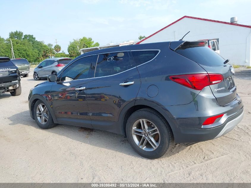 2018 Hyundai Santa Fe Sport 2.4L VIN: 5XYZT3LB2JG566282 Lot: 39398492