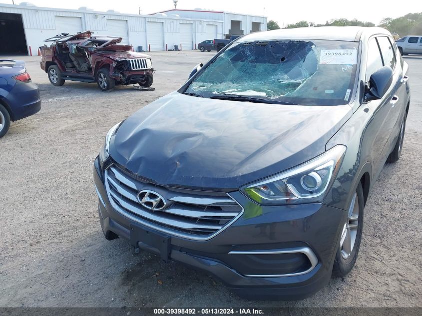2018 Hyundai Santa Fe Sport 2.4L VIN: 5XYZT3LB2JG566282 Lot: 39398492