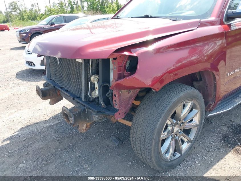2016 Chevrolet Suburban Ltz VIN: 1GNSCJKC1GR281252 Lot: 39398503