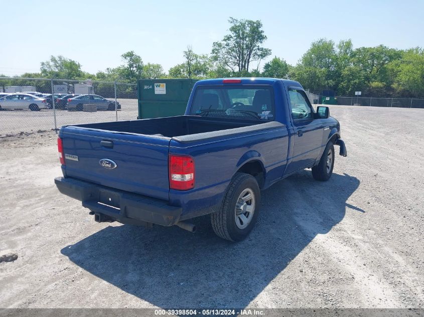 2011 Ford Ranger Xl VIN: 1FTKR1ADXBPA59105 Lot: 39398504