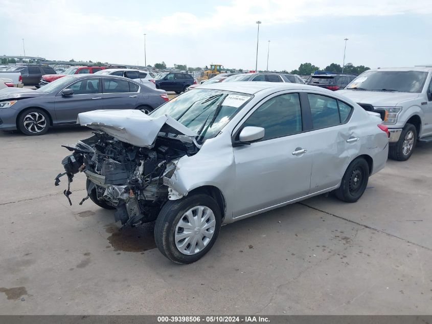 2019 Nissan Versa 1.6 Sv VIN: 3N1CN7AP7KL864734 Lot: 40623166