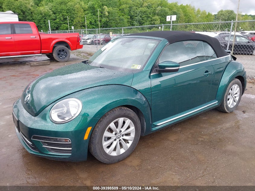 VIN 3VW517AT1HM805189 2017 VOLKSWAGEN BEETLE #PINKBEETLE/1.8T CLASSIC/1.8T S/1.8T SE/1.8T SEL
