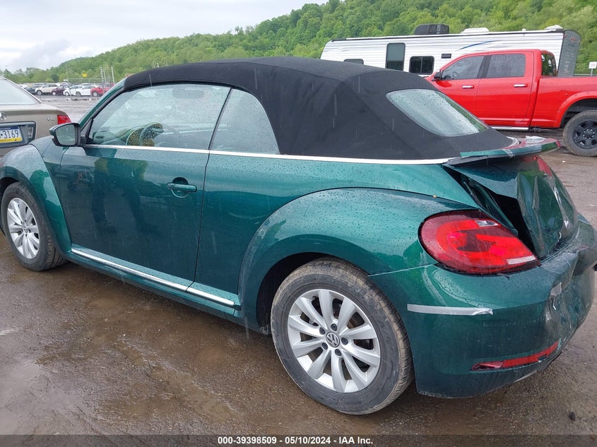VIN 3VW517AT1HM805189 2017 VOLKSWAGEN BEETLE #PINKBEETLE/1.8T CLASSIC/1.8T S/1.8T SE/1.8T SEL
