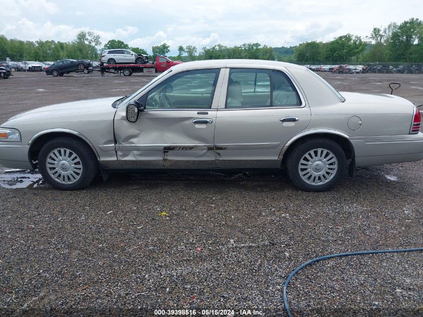 2007 Mercury Grand Marquis Ls VIN: 2MEFM75V27X629880 Lot: 39398516