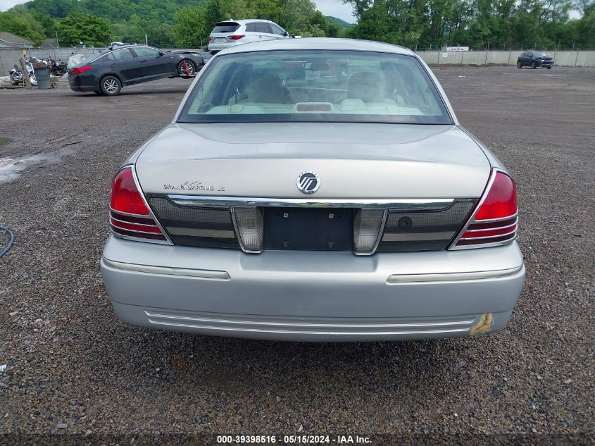 2007 Mercury Grand Marquis Ls VIN: 2MEFM75V27X629880 Lot: 39398516