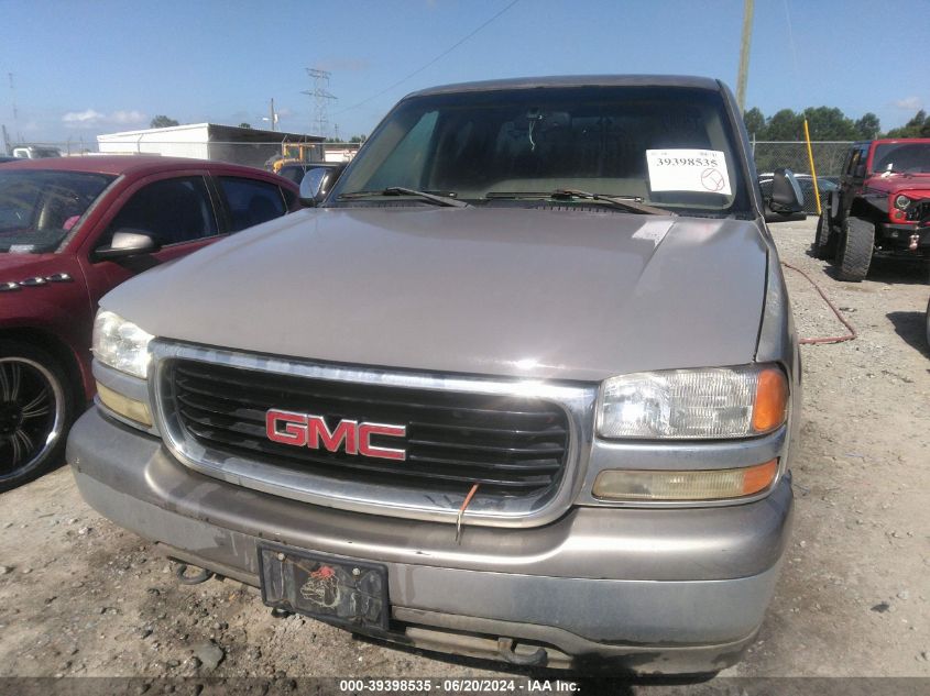 2002 GMC Sierra 1500 Sle VIN: 2GTEK19T821320418 Lot: 39398535