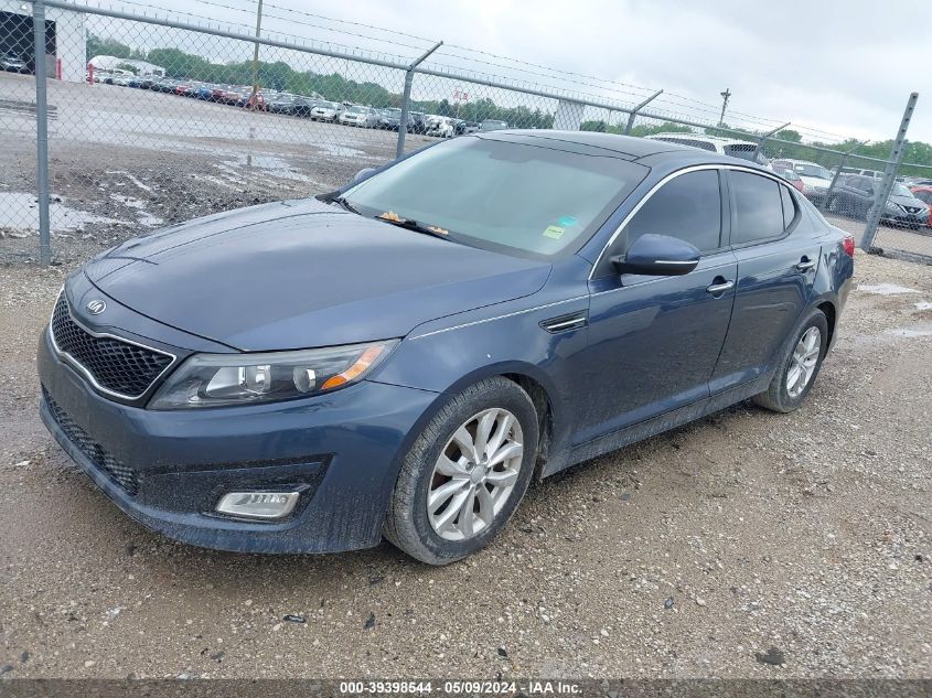 2015 Kia Optima Ex VIN: 5XXGN4A73FG370286 Lot: 39398544