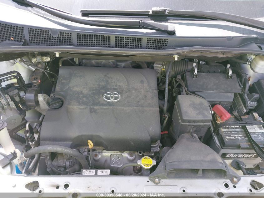 2015 Toyota Sienna Le 7 Passenger VIN: 5TDJK3DC2FS110994 Lot: 39398548