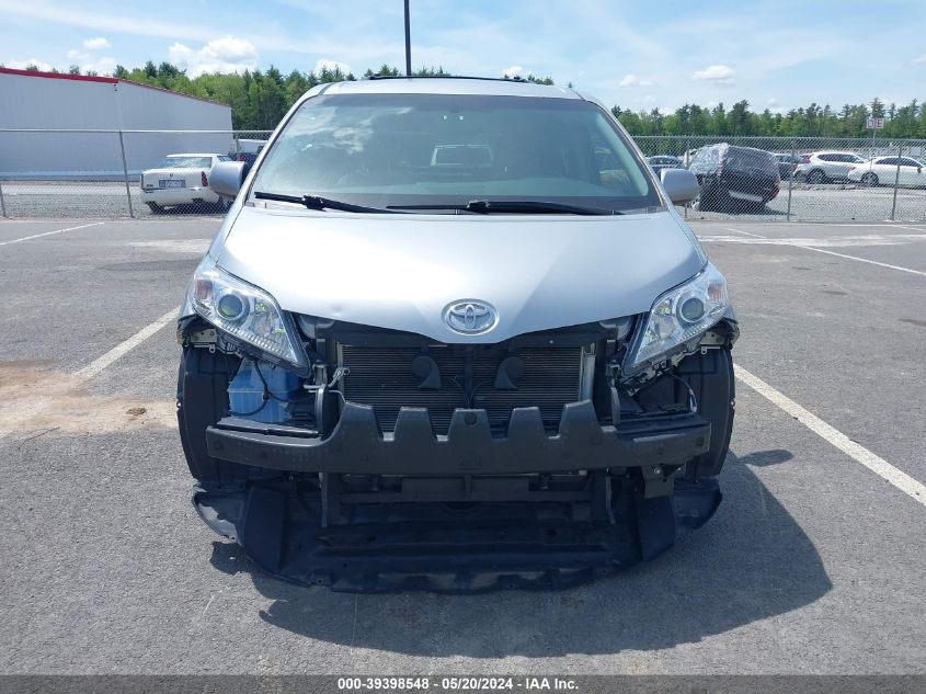 2015 Toyota Sienna Le 7 Passenger VIN: 5TDJK3DC2FS110994 Lot: 39398548