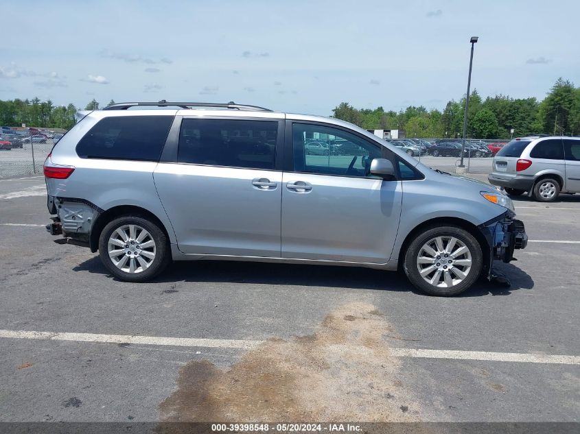 2015 Toyota Sienna Le 7 Passenger VIN: 5TDJK3DC2FS110994 Lot: 39398548